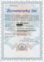 Ing. Pitkov� - �ivnostensk� list - da�ov� poradenstv�, veden� ��etnictv�